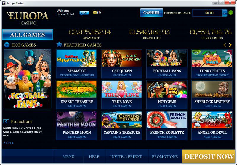 Интернет Казино Europa Casino