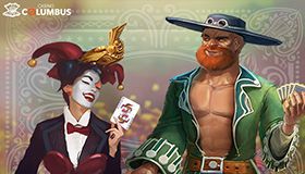 Промо-предложения от Columbus Casino на начало мая Промо-предложения от Columbus Casino на начало мая