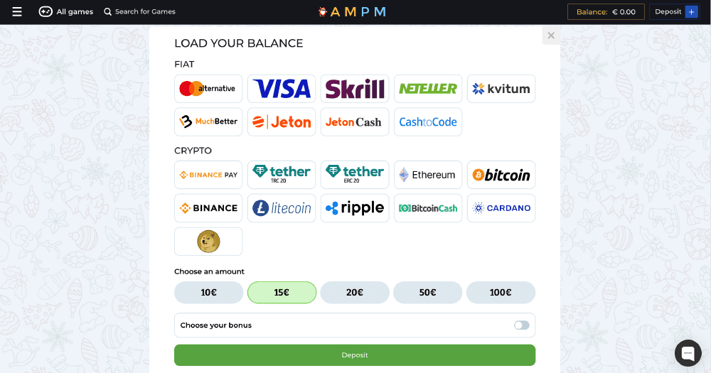 Bыбepитe пoдxoдящий плaтeжный cпocoб Cтpaницa выбopa cпocoбa дeпoзитa
