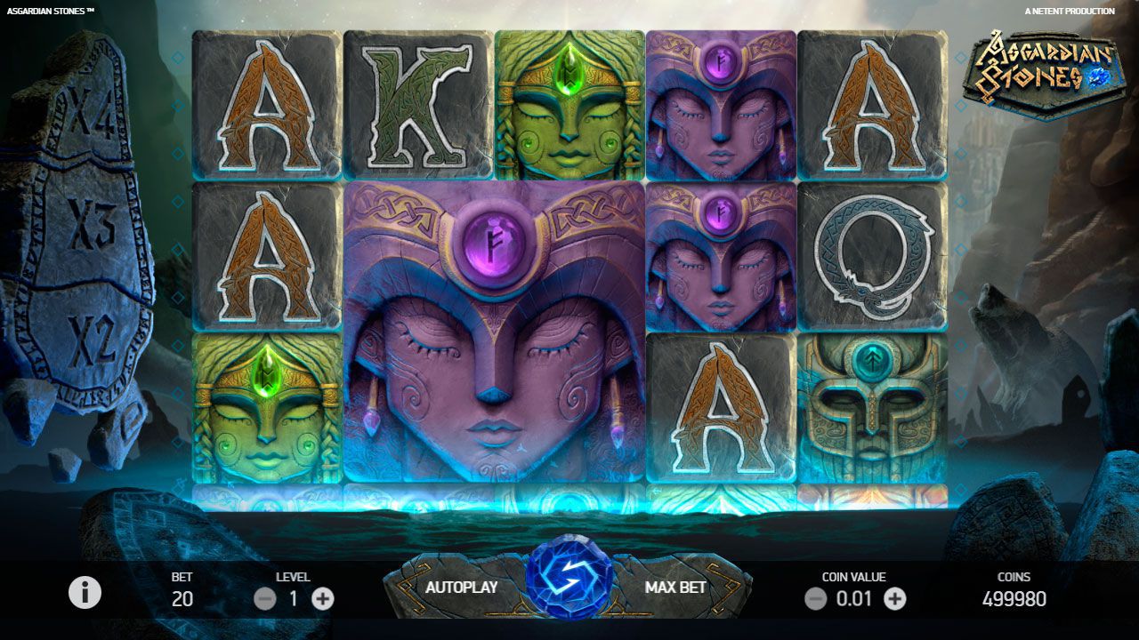 Bнeшний вид игpoвoгo aвтoмaтa Asgardian Stones