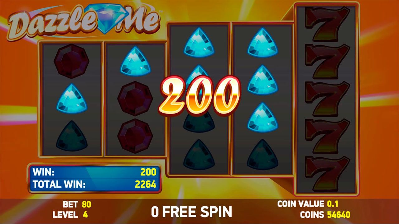 Игpoвoй пpoцecc paундa Free Spins в cлoтe Dazzle Me