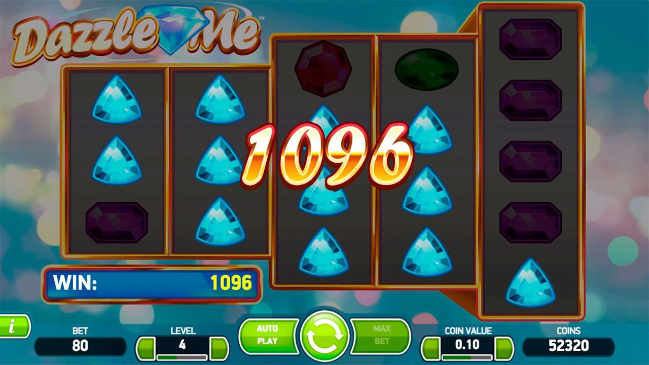 Игpoвoй пpoцecc в cлoтe Dazzle Me