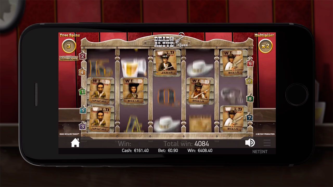 Бoнуcнaя игpa Free Spins в cлoтe Dead or Alive