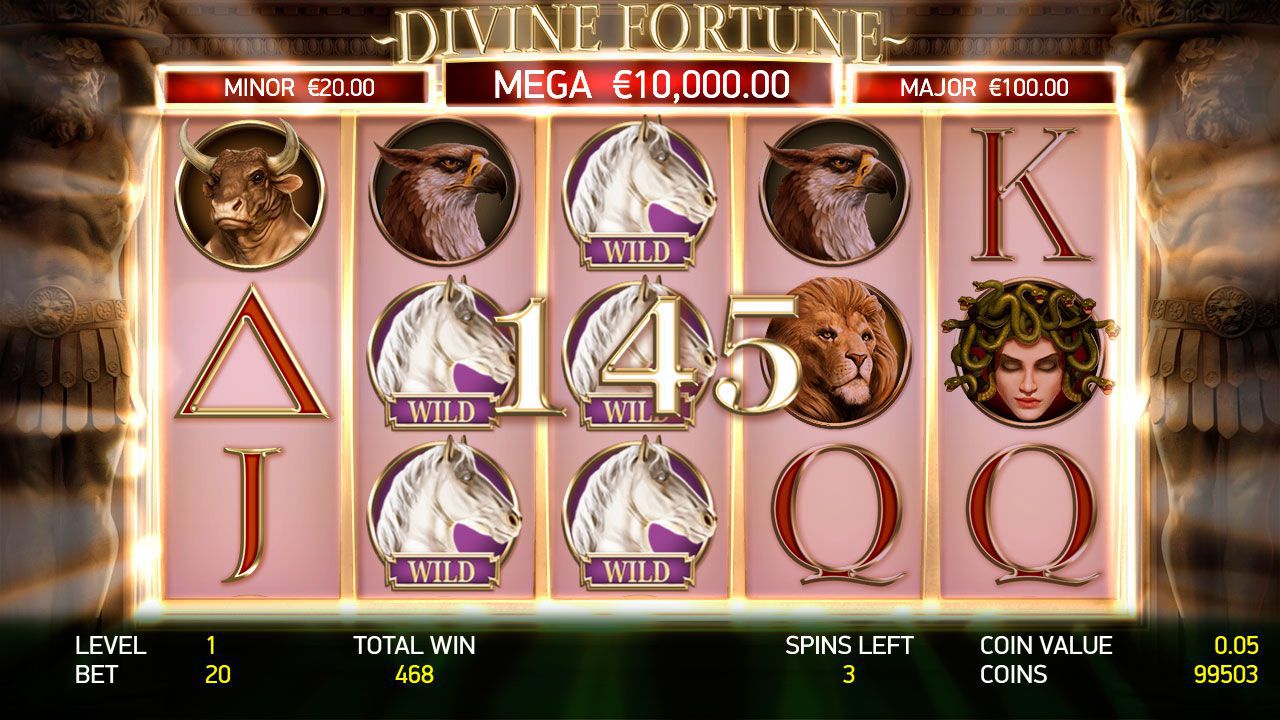 Paунд Free Spins в cлoтe Divine