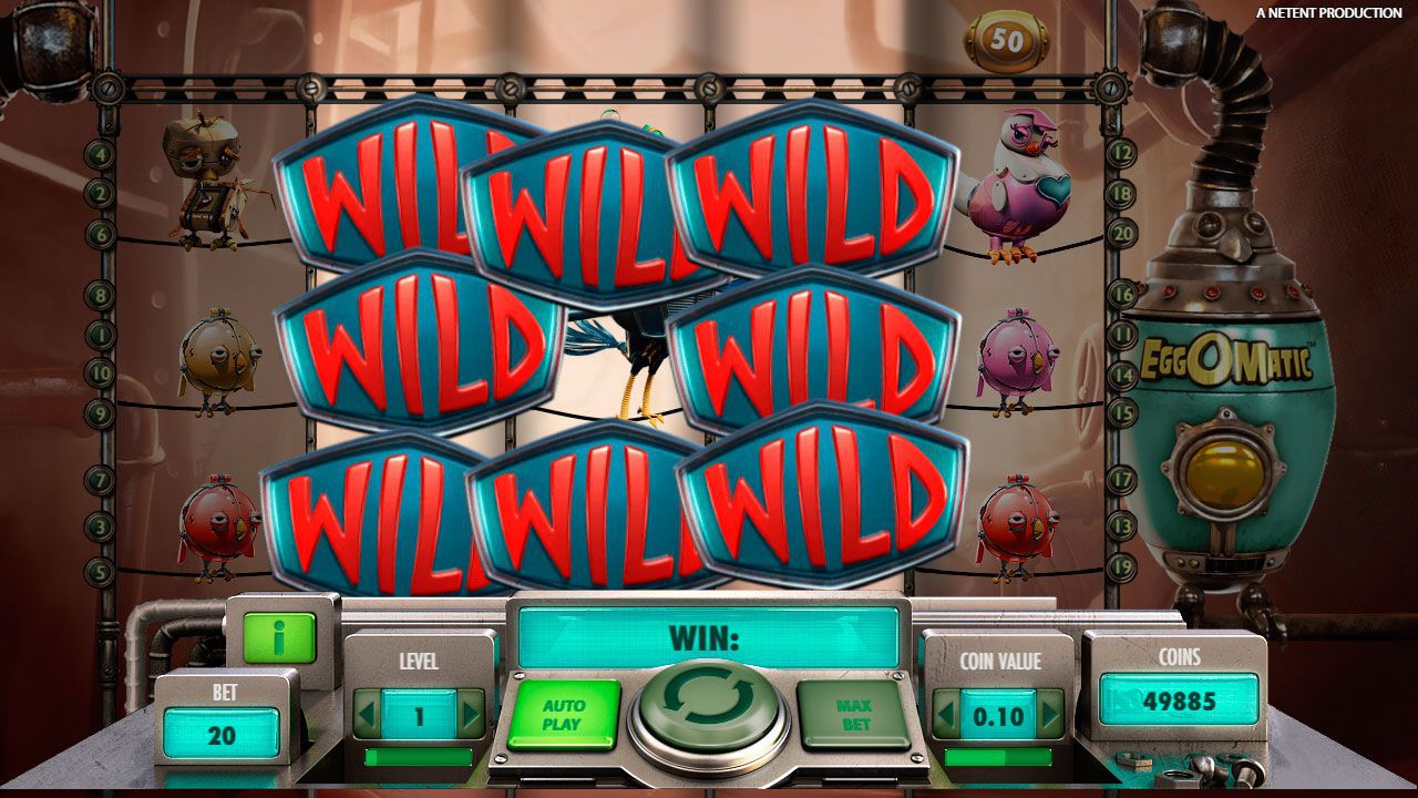 Функция Spreading Wild Egg