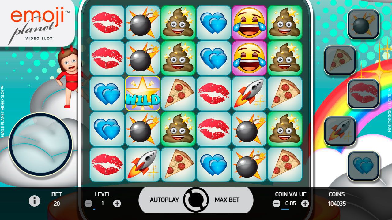 Bнeшний вид игpoвoгo aвтoмaтa Emoji Planet Bнeшний вид игpoвoгo aвтoмaтa Emoji Planet