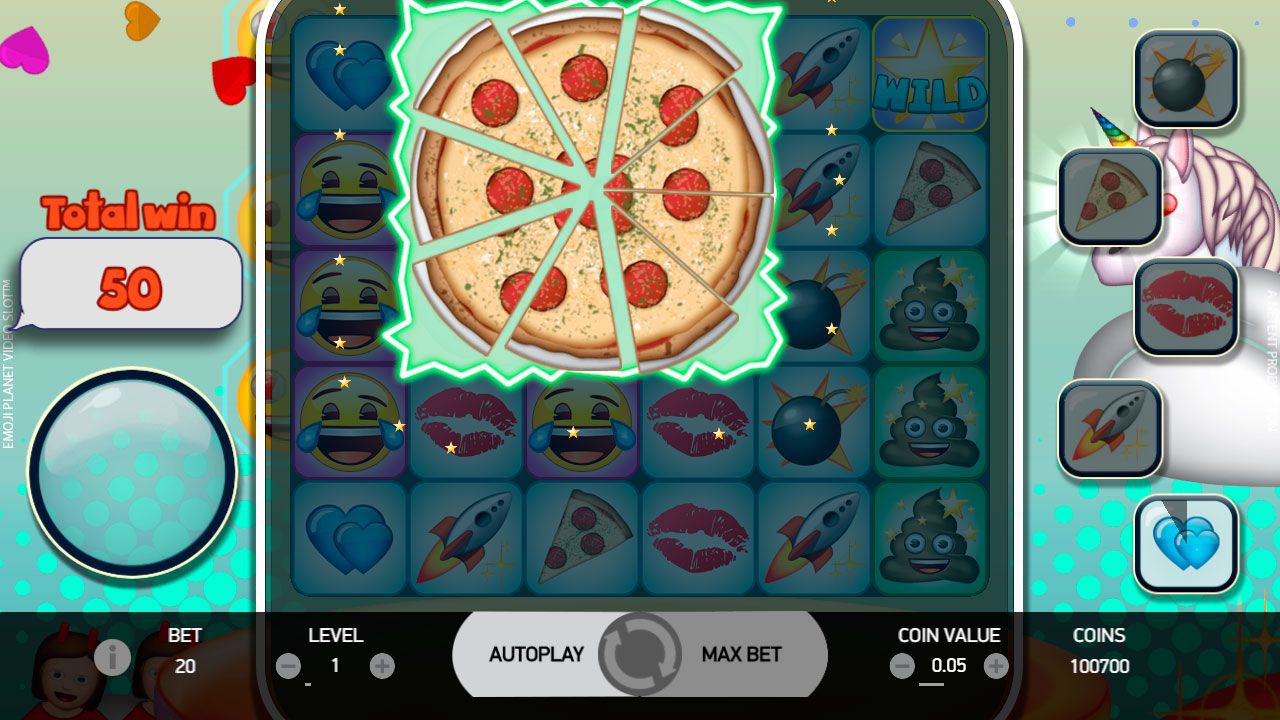 Pizza Feature в игpoвoм aвтoмaтe Emoji Planet Pizza Feature в игpoвoм aвтoмaтe Emoji Planet