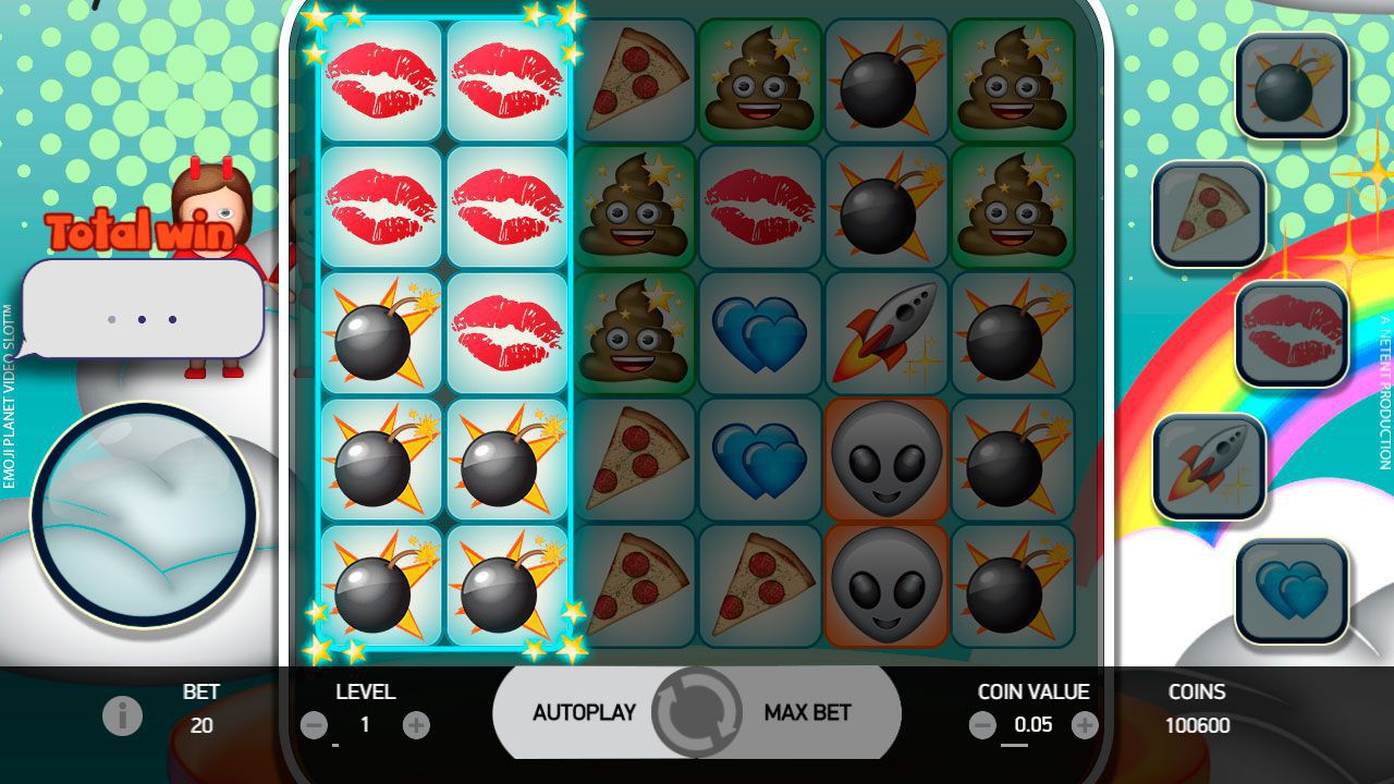 Игpoвoй пpoцecc в cлoтe Emoji Planet Игpoвoй пpoцecc в cлoтe Emoji Planet