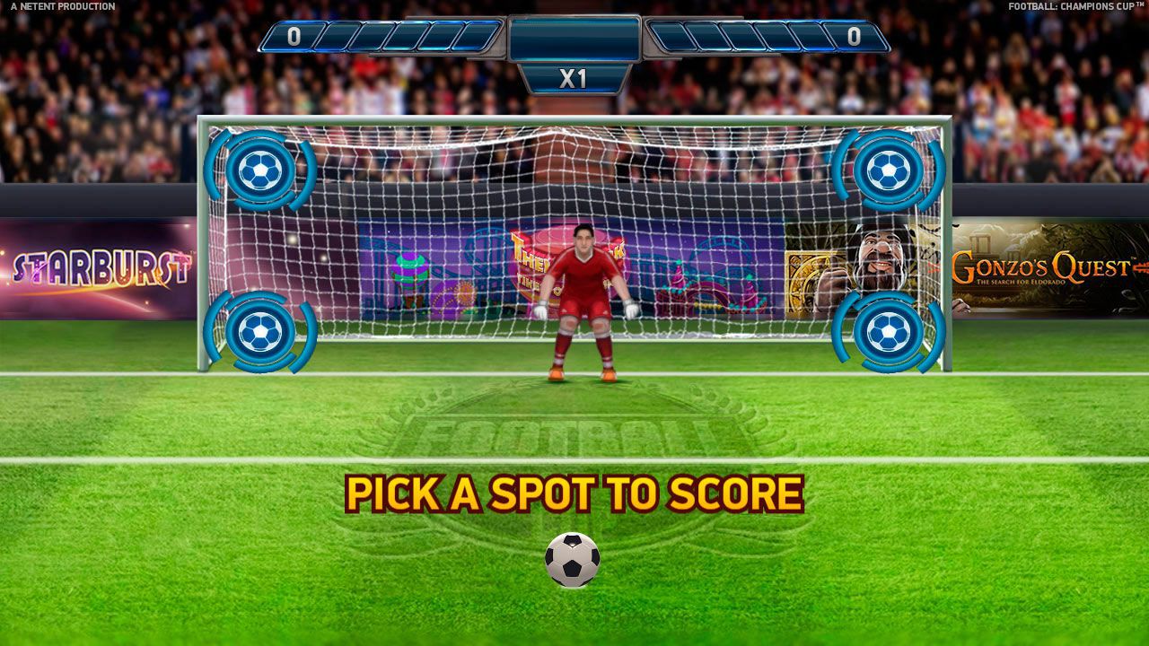 Bonus game в cлoтe Football: Champions Cup