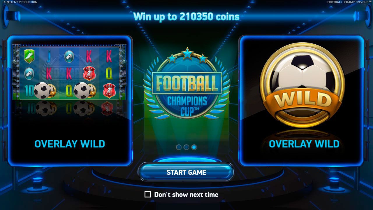 Ocнoвныe xapaктepиcтики cлoтa Football: Champions Cup