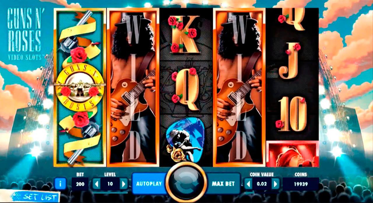 Guns n roses slot game