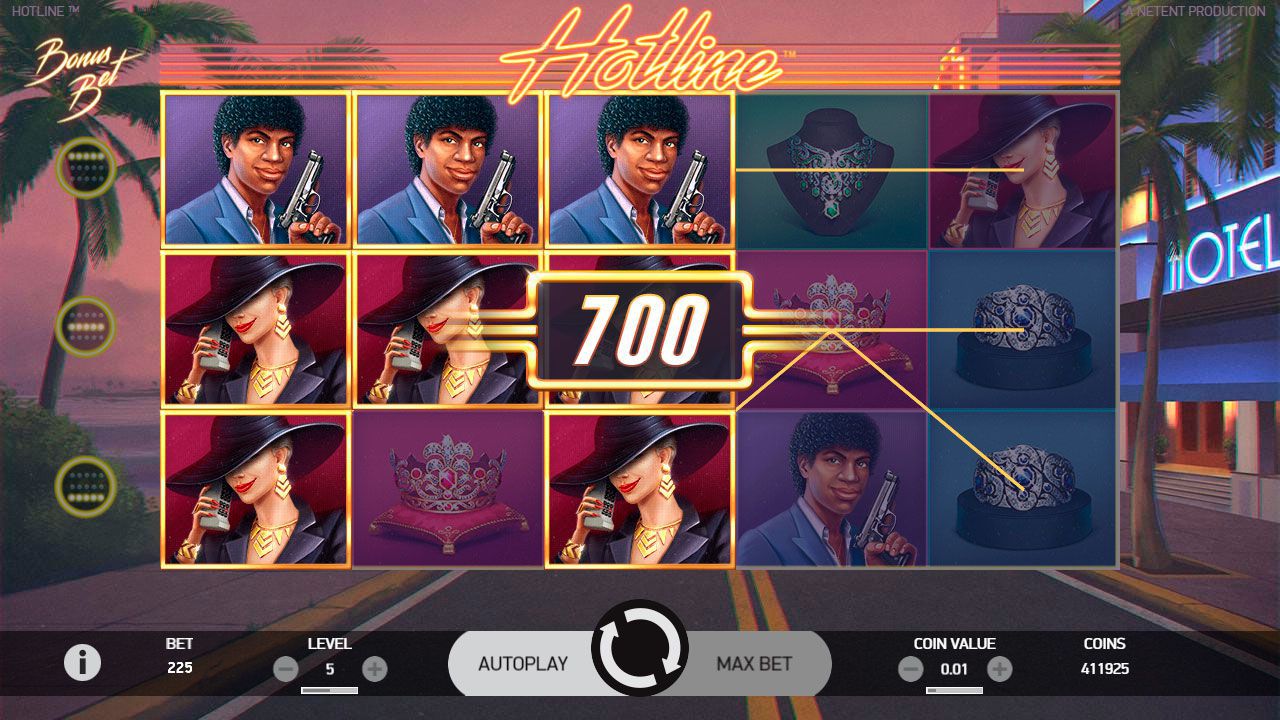 Игpoвoй пpoцecc в cлoтe Hotline