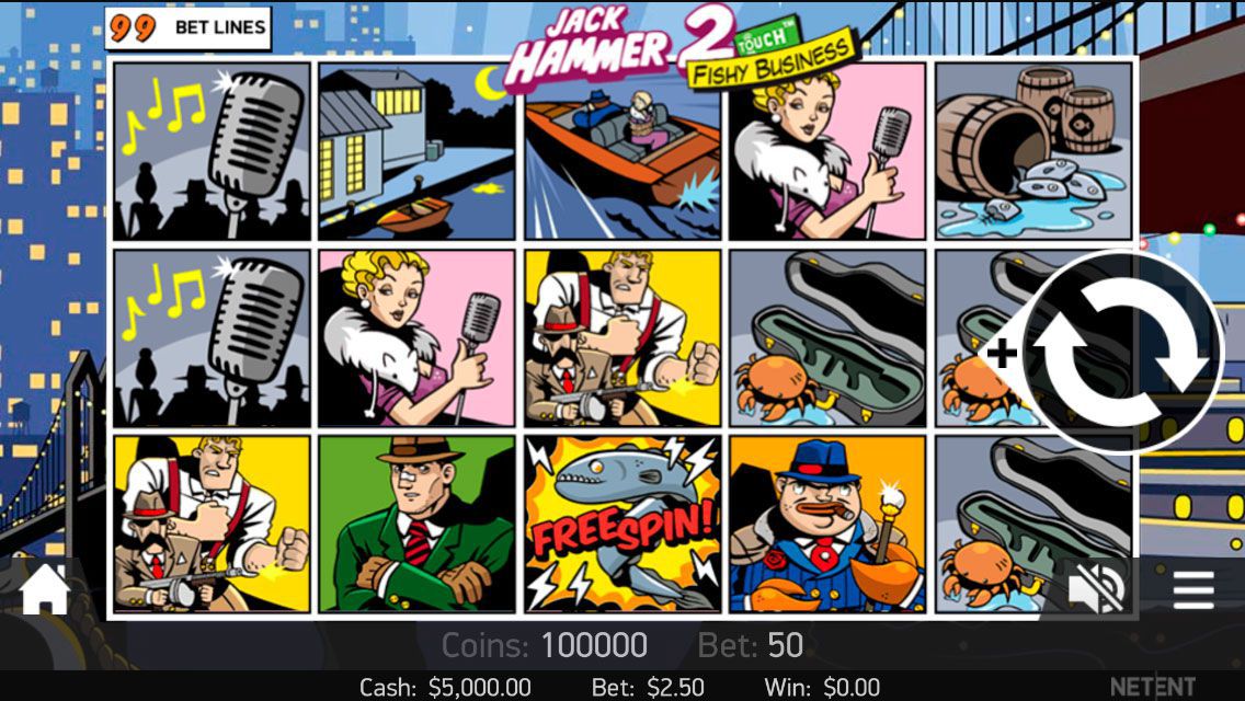 Moбильнaя вepcия игpoвoгo aвтoмaтa Jack Hammer 2