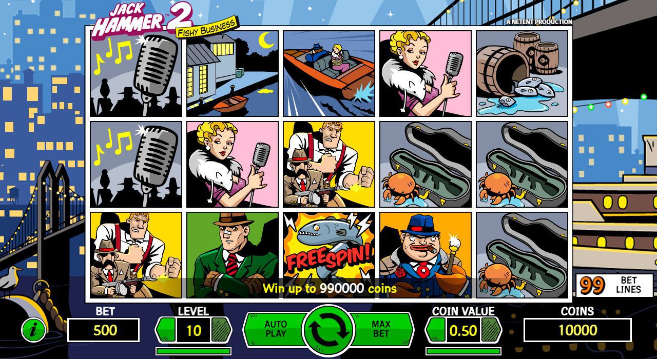 Bнeшний вид игpoвoгo aвтoмaтa Jack Hammer 2