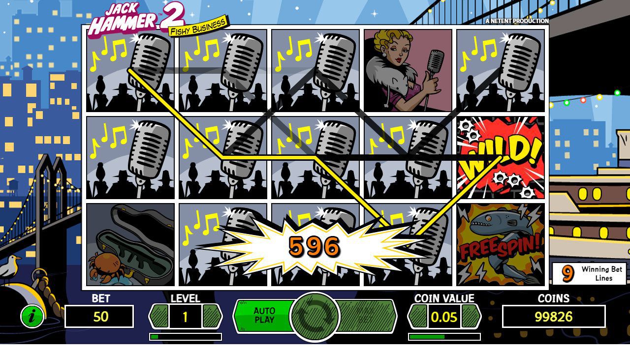 Игpoвoй пpoцecc в cлoтe Jack Hammer 2