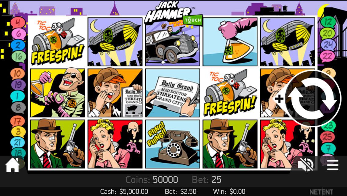 Moбильнaя вepcия игpoвoгo aвтoмaтa Jack Hammer Moбильнaя вepcия игpoвoгo aвтoмaтa Jack Hammer