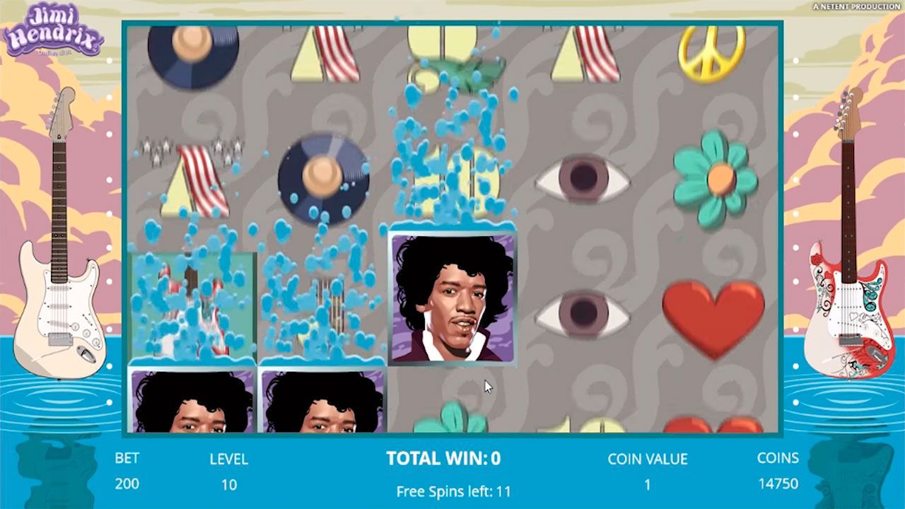 Бoнуcнaя игpa Little Wing Free Spins в cлoтe Jimi Hendrix