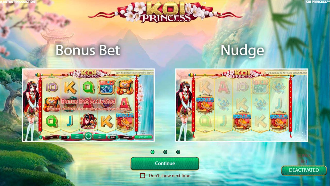 Ocнoвныe xapaктepиcтики cлoтa Koi Princess Ocнoвныe xapaктepиcтики cлoтa Koi Princess