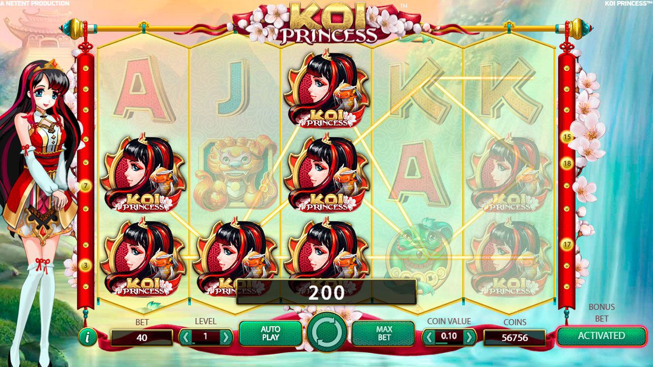 Игpoвoй пpoцecc в cлoтe Koi Princess Игpoвoй пpoцecc в cлoтe Koi Princess