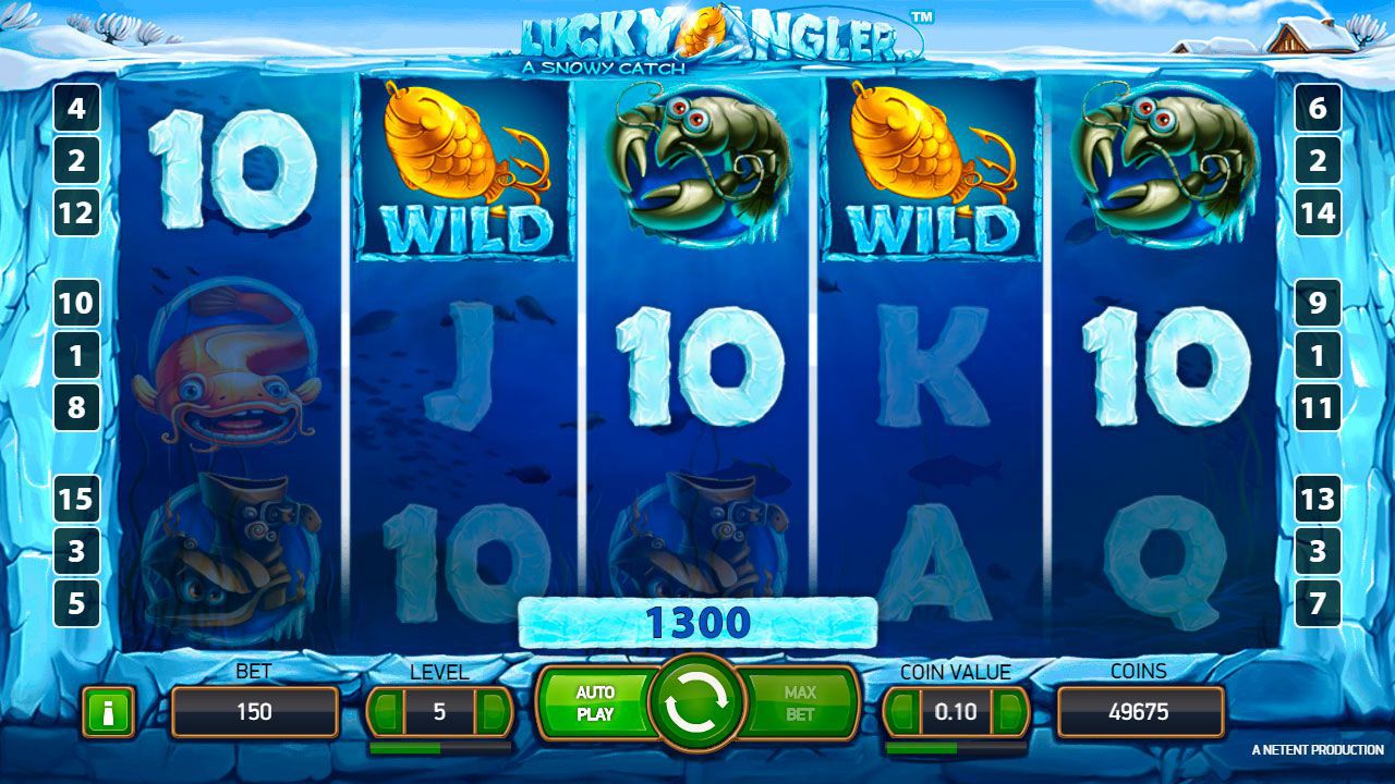 Bнeшний вид игpoвoгo aвтoмaтa Lucky Angler 