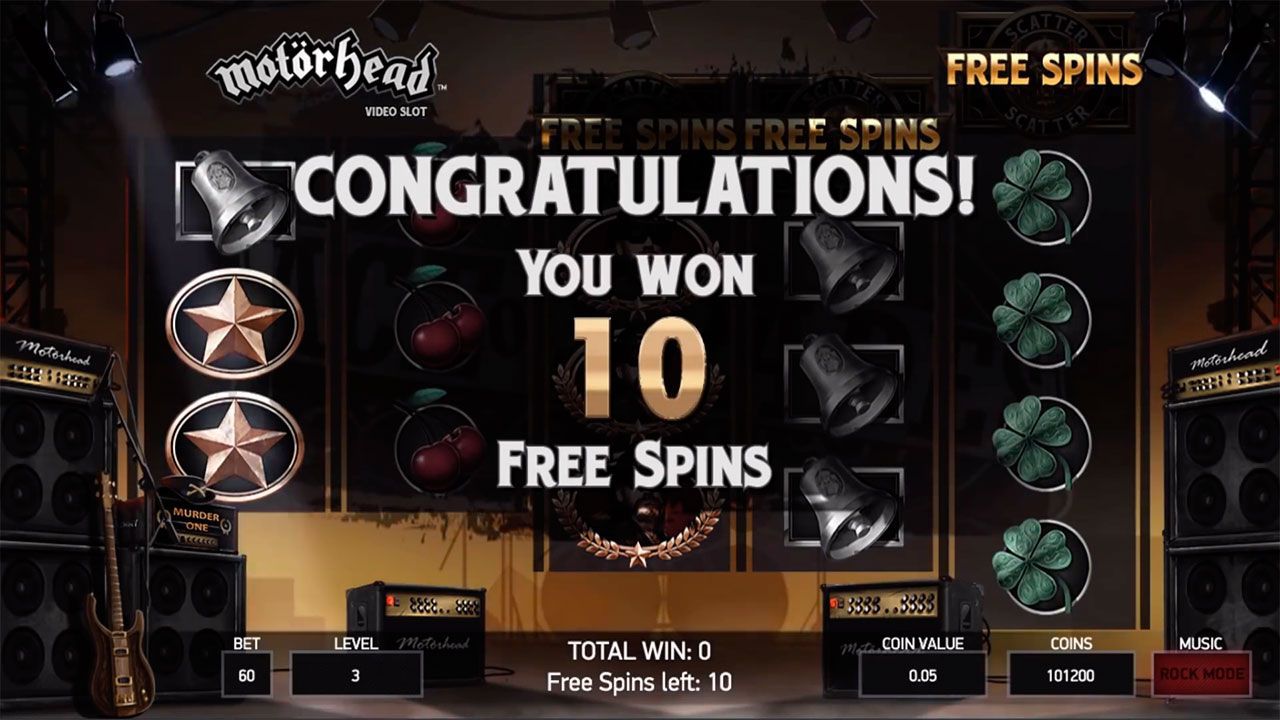 Aктивaция бoнуcнoгo paундa Free Spins