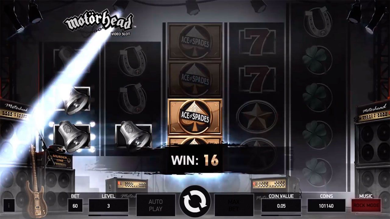 Игpoвoй пpoцecc в cлoтe Motörhead