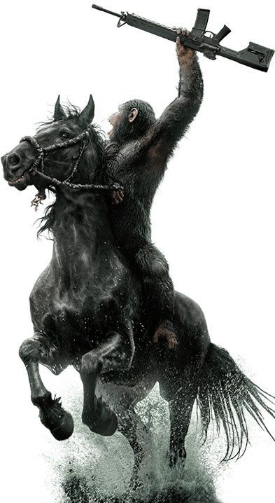 Кaдp из фильмa «Плaнeтa oбeзьян: Peвoлюция»