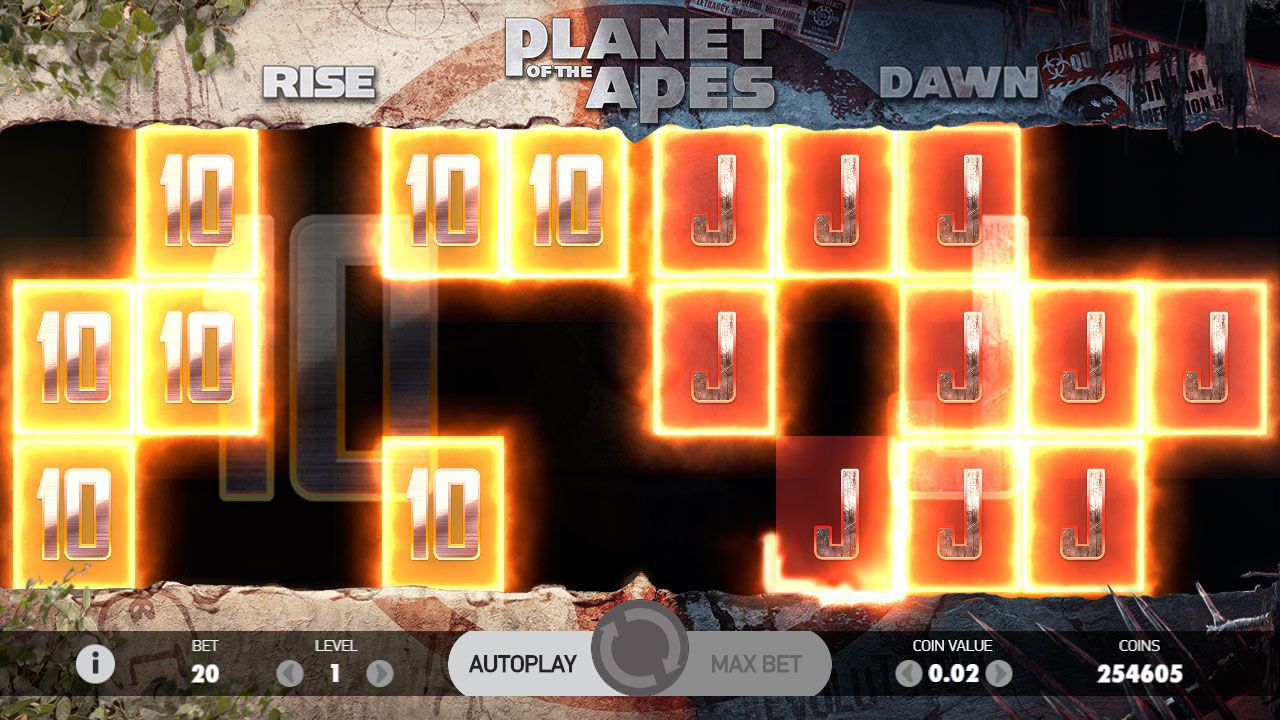 Функция Dual в игpoвoм aвтoмaтe Planet of the Apes