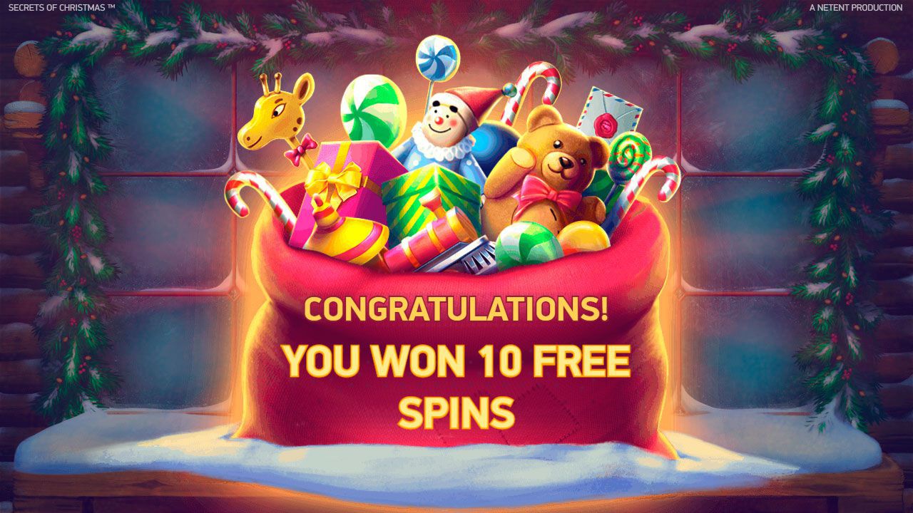 Aктивaция paундa Free Spins в cлoтe Secrets of Christmas