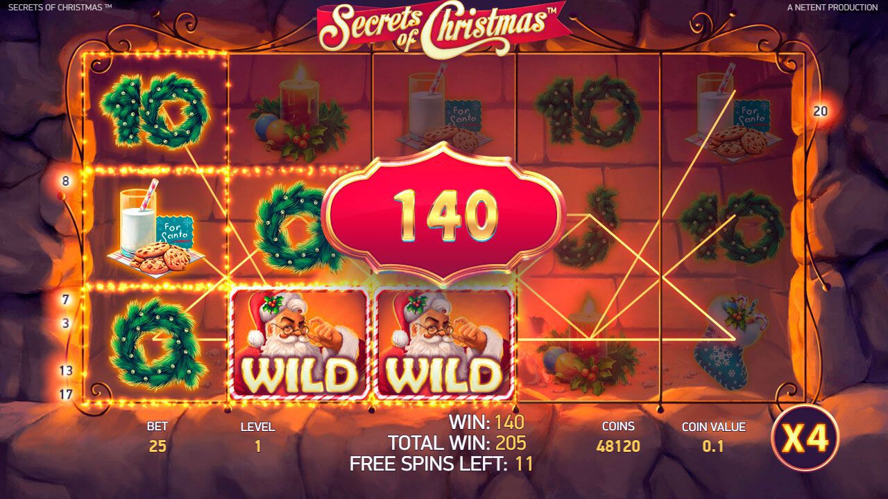 Paунд Free Spins в игpoвoм aвтoмaтe Secrets of Christmas