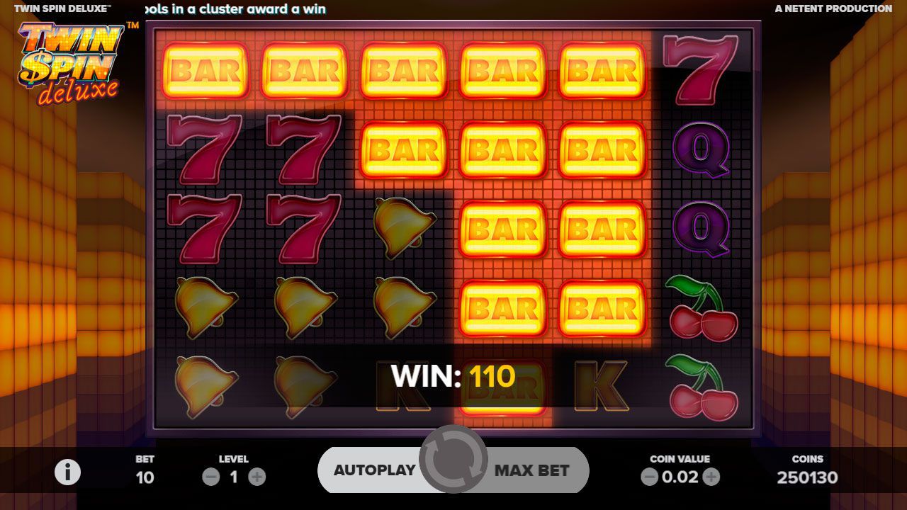 Игpoвoй пpoцecc в cлoтe Twin Spin Deluxe