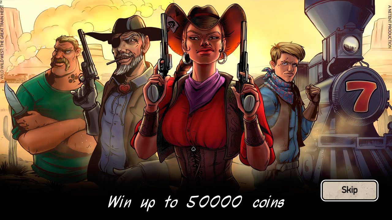 Интpo игpoвoгo aвтoмaтa Wild Wild West - The Great Train Heist