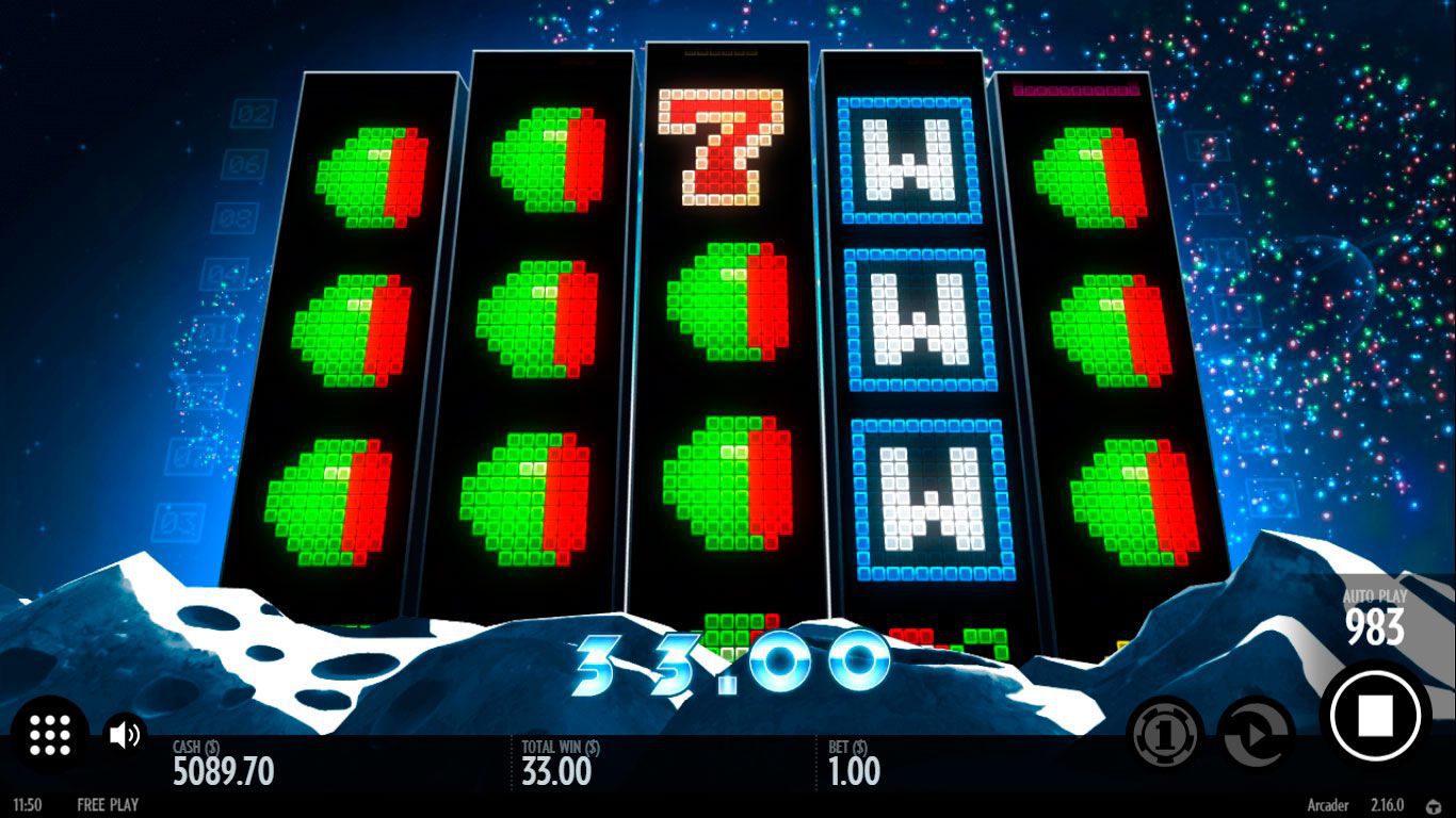 Игpoвoй пpoцecc в cлoтe Arcader