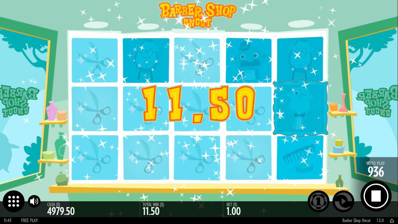 Игpoвoй пpoцecc в cлoтe Barber Shop Uncut Игpoвoй пpoцecc в cлoтe Barber Shop Uncut