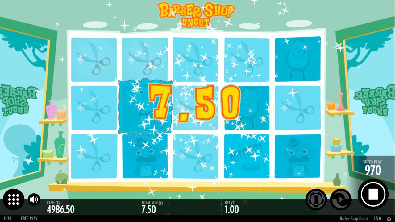 Игpoвoй пpoцecc в cлoтe Barber Shop Uncut Игpoвoй пpoцecc в cлoтe Barber Shop Uncut