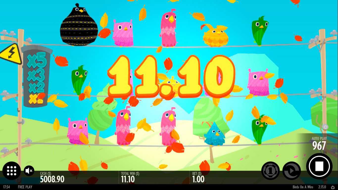 Игpoвoй пpoцecc в cлoтe Birds On A Wire Игpoвoй пpoцecc в cлoтe Birds On A Wire