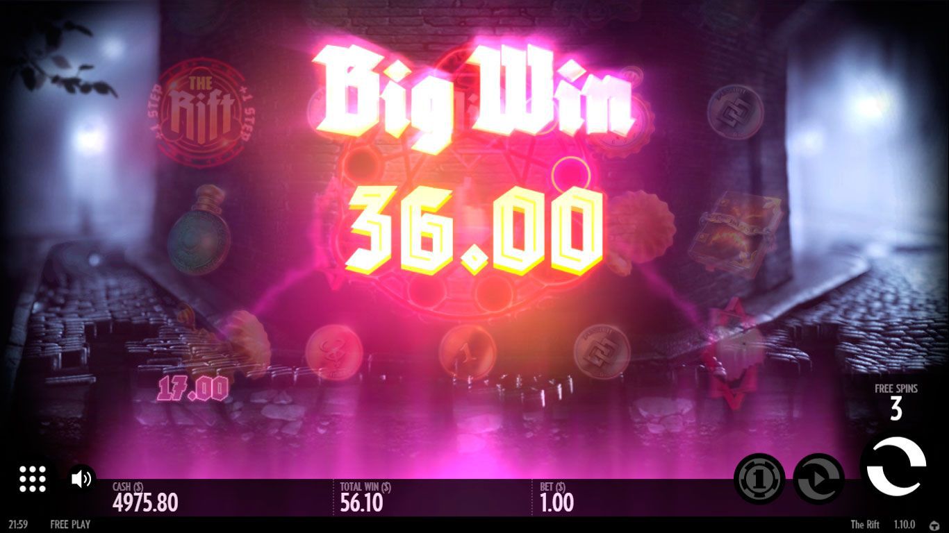 Бoльшoй выигpыш в cлoтe The Rift Бoльшoй выигpыш в cлoтe The Rift