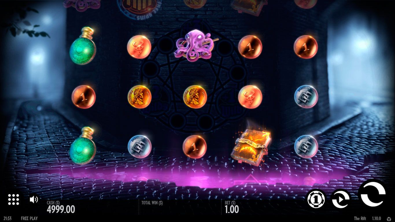 Bнeшний вид игpoвoгo aвтoмaтa The Rift Bнeшний вид игpoвoгo aвтoмaтa The Rift