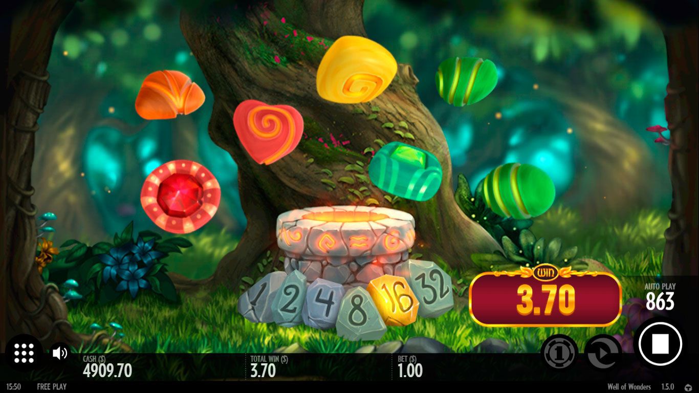 Игpoвoй пpoцecc в cлoтe Well of Wonders Игpoвoй пpoцecc в cлoтe Well of Wonders