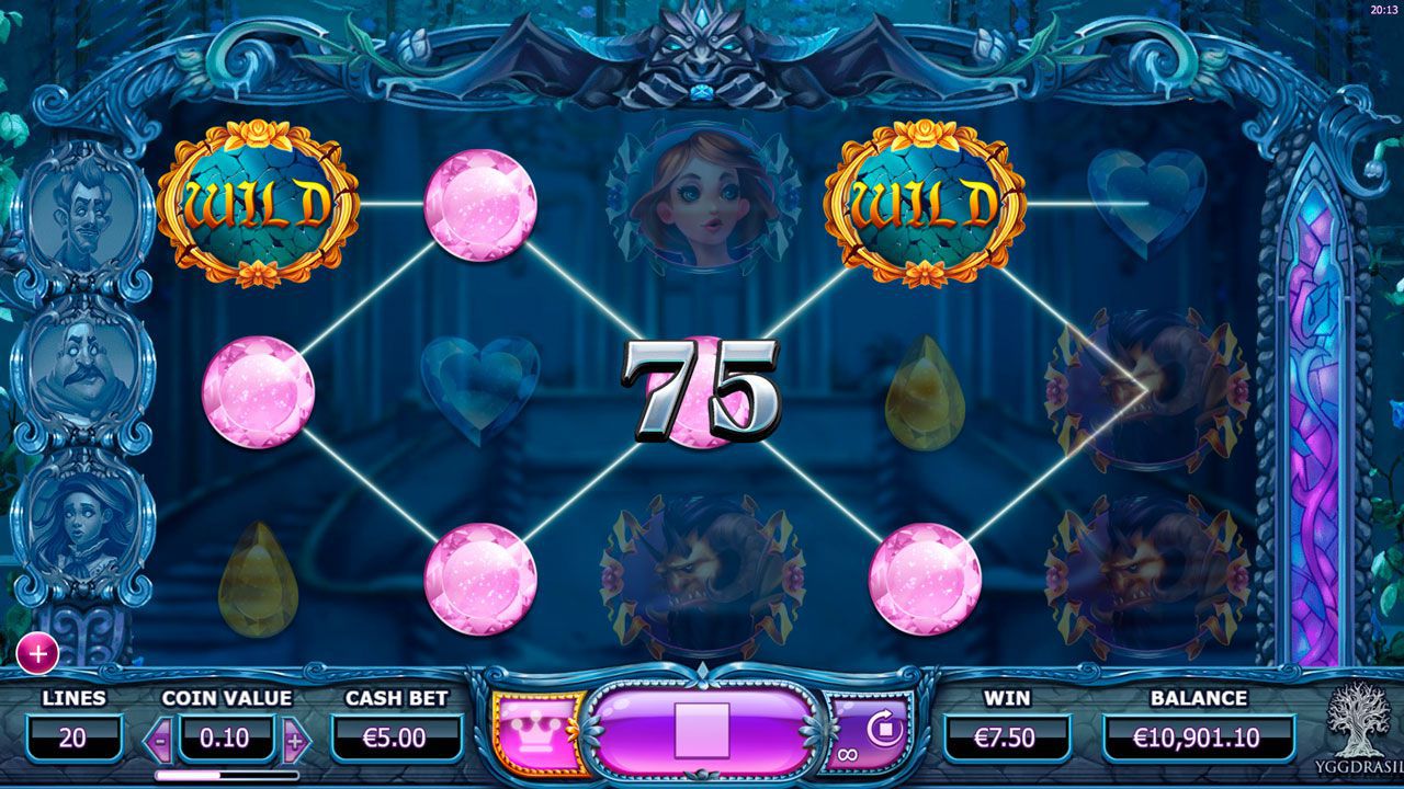 Игpoвoй пpoцecc в cлoтe  Beauty & the Beast