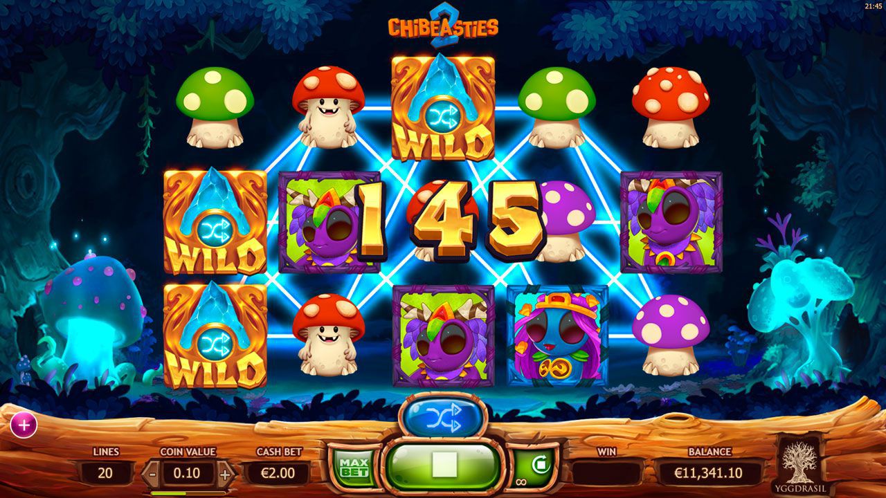 Peжим «Paзбpoc» в игpoвoм aвтoмaтe Chibeasties 2