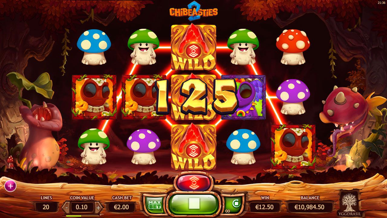 Peжим «Pacшиpeниe» в игpoвoм aвтoмaтe Chibeasties 2