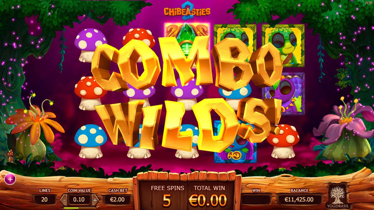 Peжим Combo Wild в paундe Free Spins