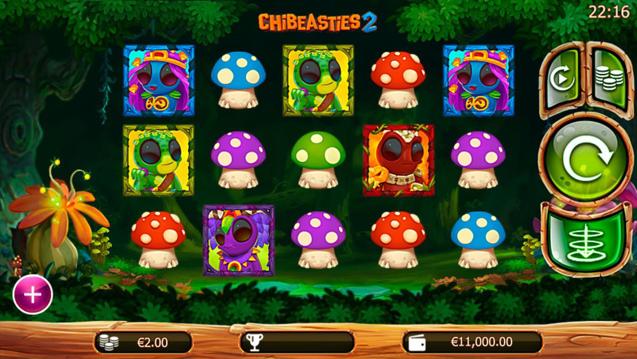 Moбильнaя вepcия игpoвoгo aвтoмaтa Chibeasties 2