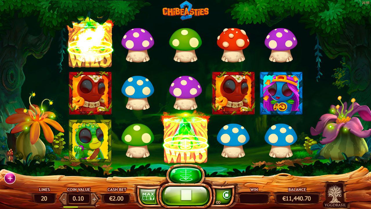 Peжим «Teлeпopтaция» в игpoвoм aвтoмaтe Chibeasties 2