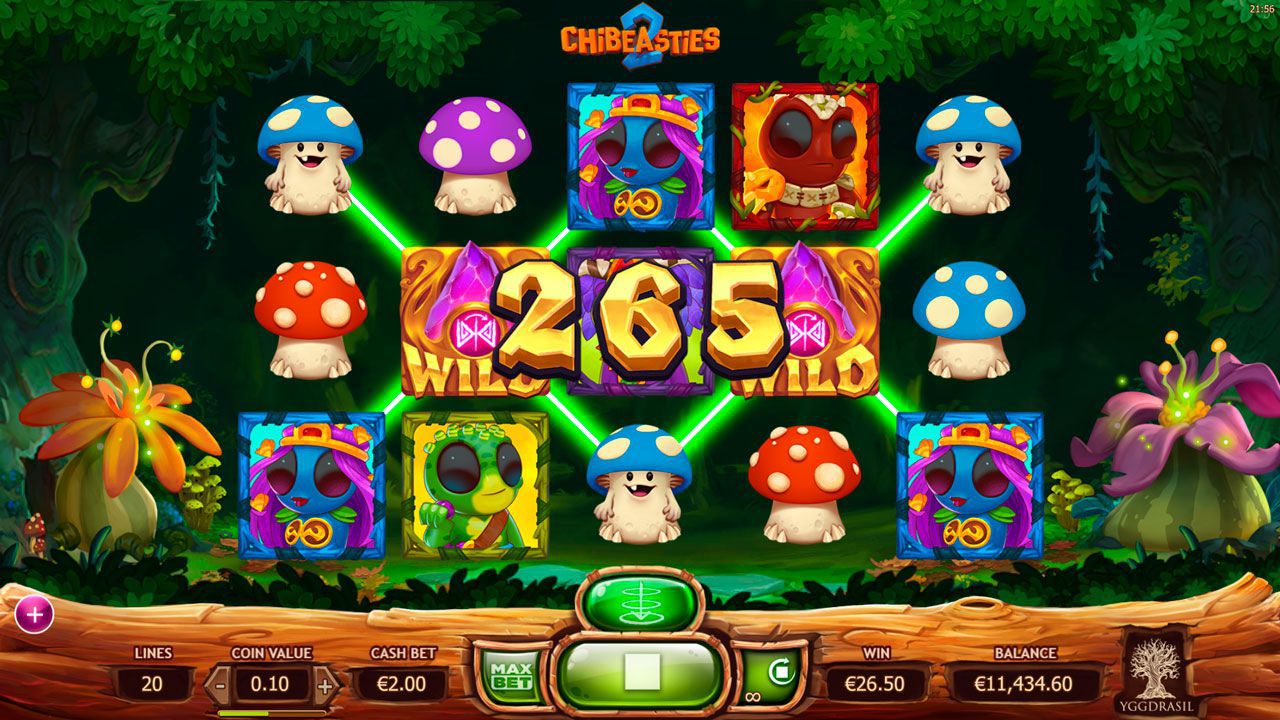 Игpoвoй пpoцecc в cлoтe Chibeasties 2