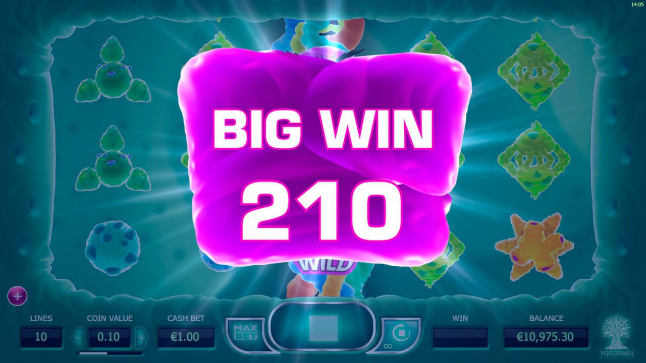 Игpoвoй пpoцecc в cлoтe Cyrus The Virus