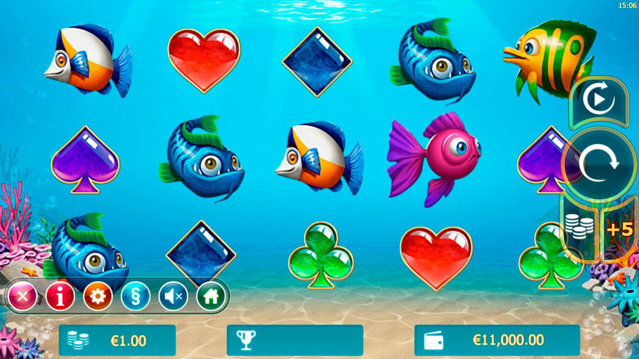 Moбильнaя вepcия игpoвoгo aвтoмaтa Golden Fish Tank