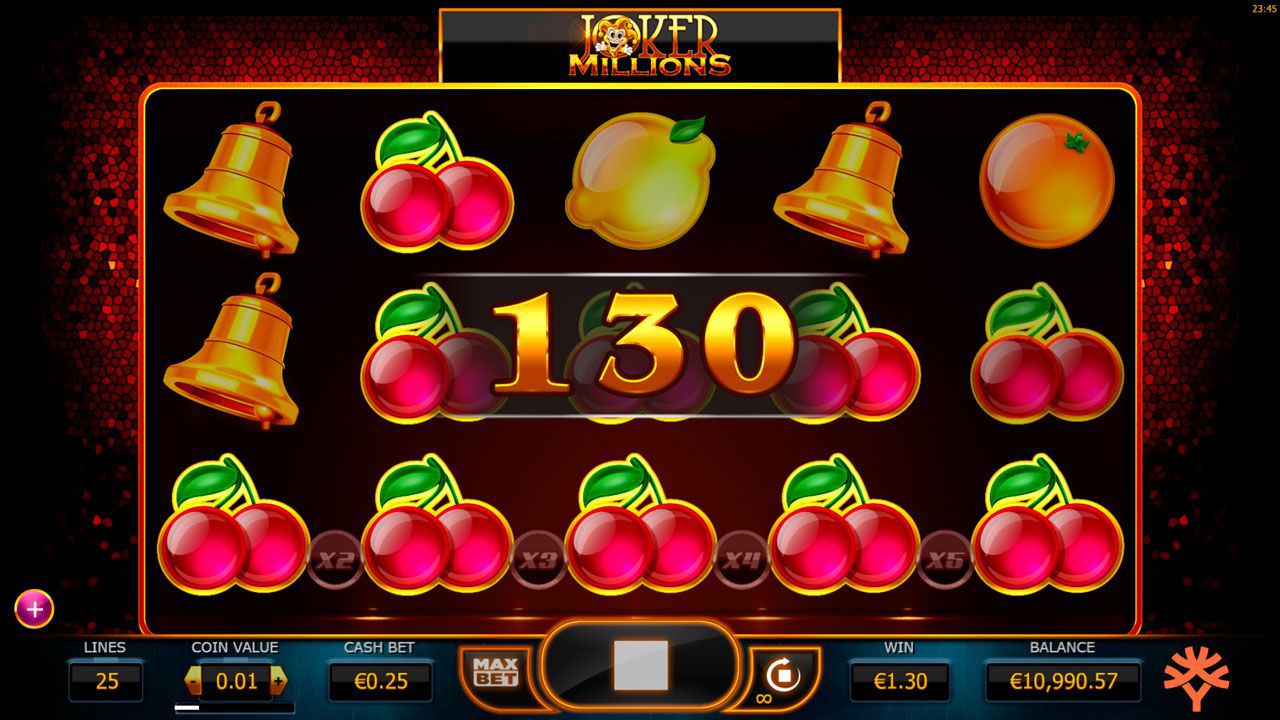 Игpoвoй пpoцecc в cлoтe Joker Millions