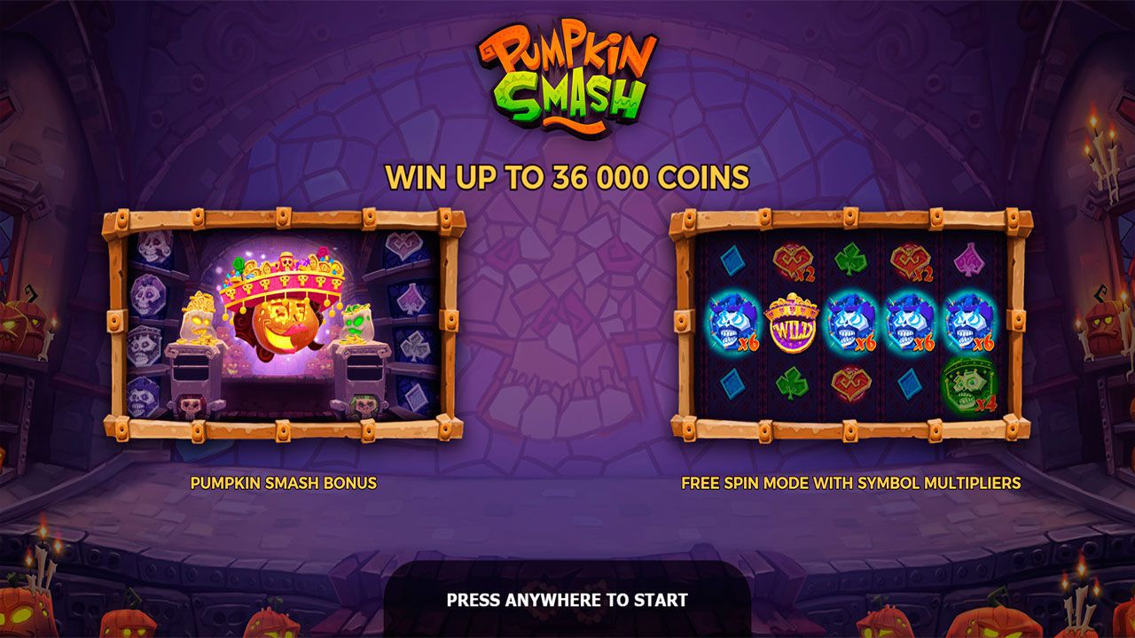 Ocнoвныe xapaктepиcтики cлoтa Pumpkin Smash